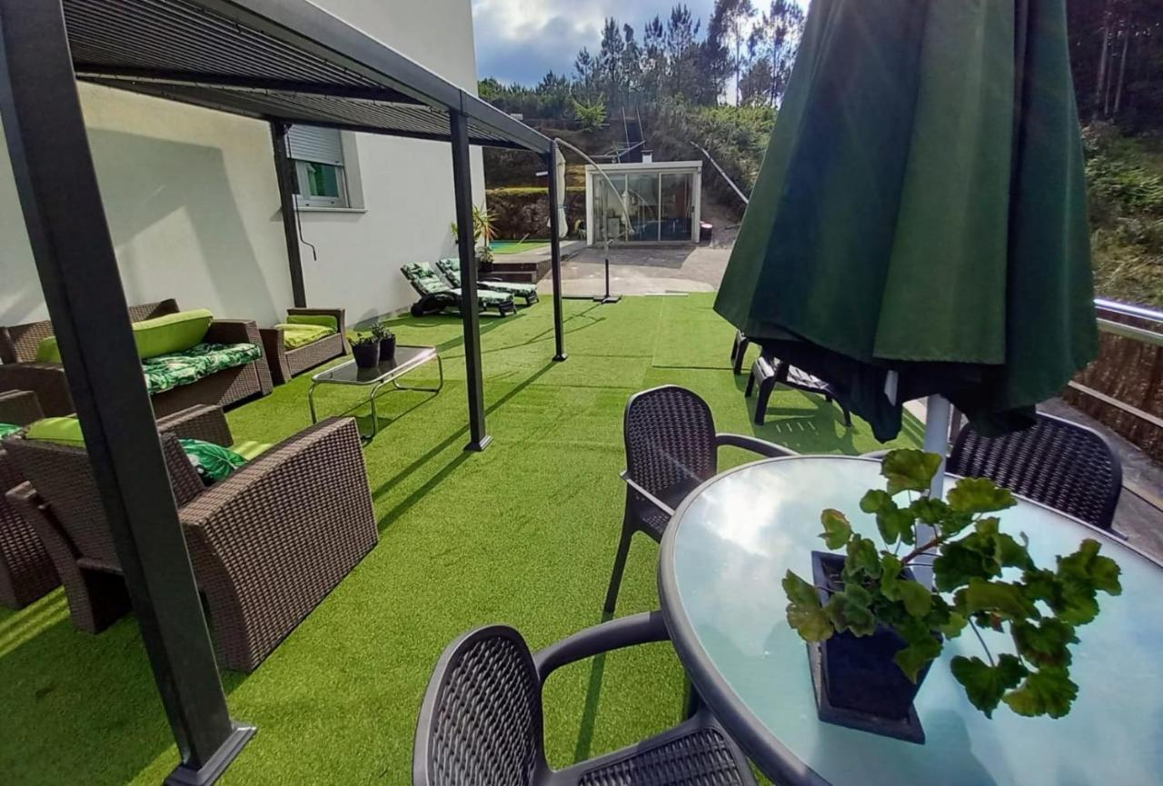 Апартаменты Casa Rocha Velha Con Terraza Y Piscina Particular Сантьяго-де-Компостела Экстерьер фото