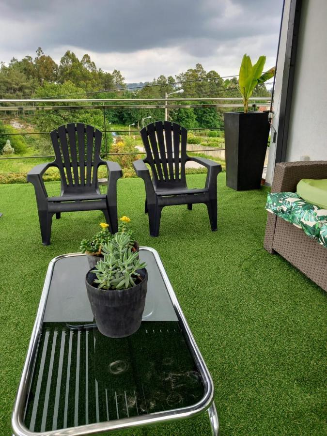 Апартаменты Casa Rocha Velha Con Terraza Y Piscina Particular Сантьяго-де-Компостела Экстерьер фото