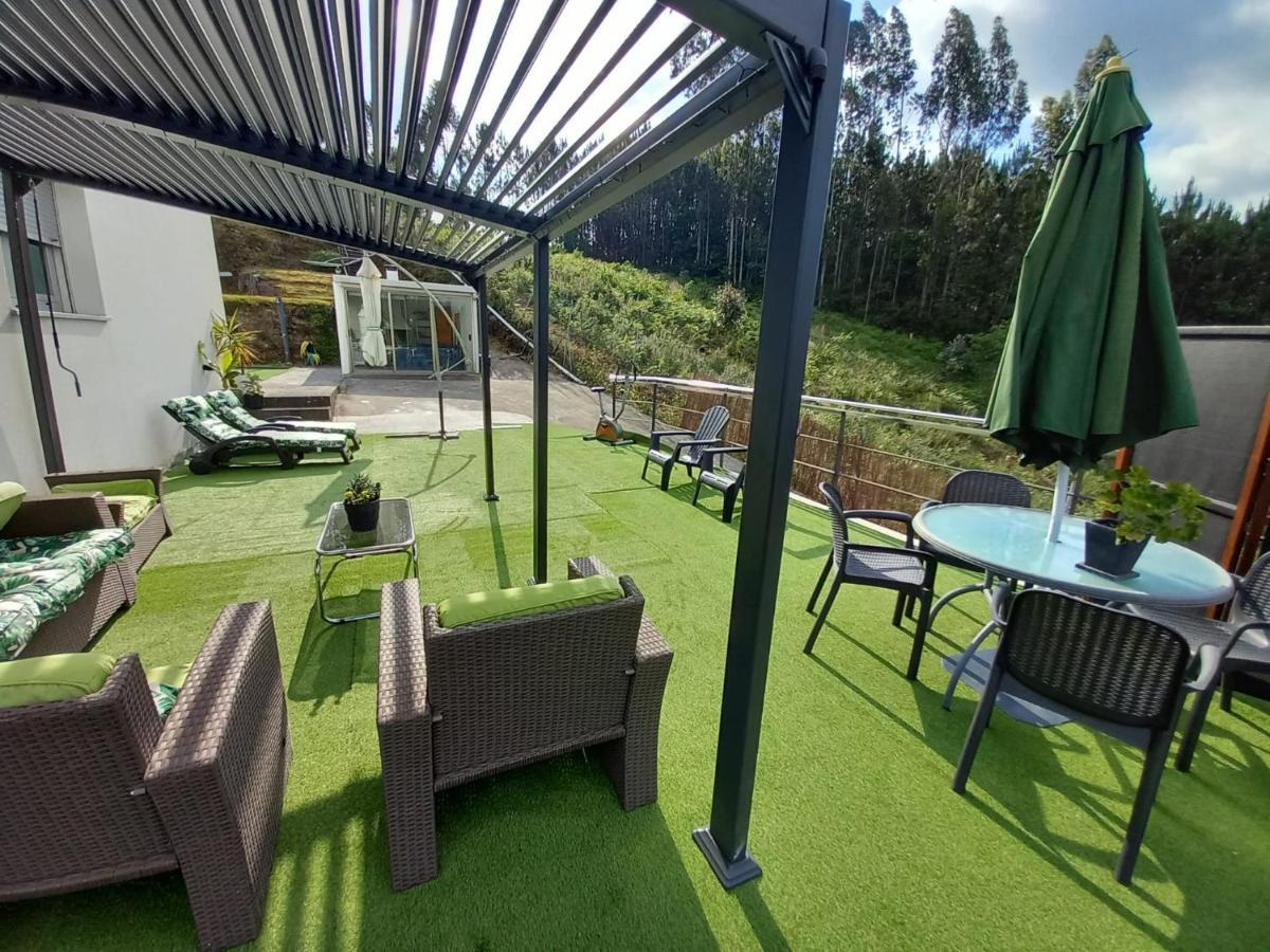 Апартаменты Casa Rocha Velha Con Terraza Y Piscina Particular Сантьяго-де-Компостела Экстерьер фото
