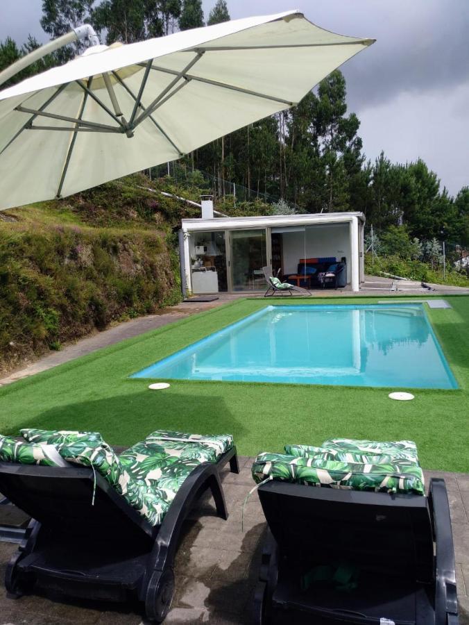 Апартаменты Casa Rocha Velha Con Terraza Y Piscina Particular Сантьяго-де-Компостела Экстерьер фото