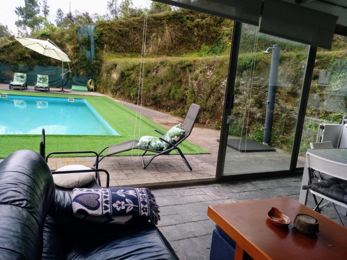 Апартаменты Casa Rocha Velha Con Terraza Y Piscina Particular Сантьяго-де-Компостела Экстерьер фото