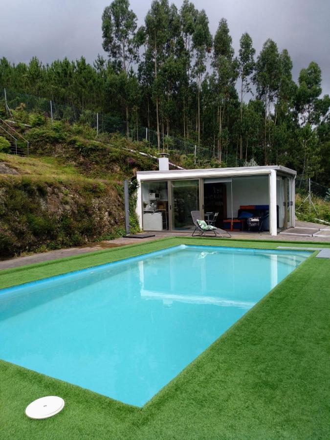 Апартаменты Casa Rocha Velha Con Terraza Y Piscina Particular Сантьяго-де-Компостела Экстерьер фото