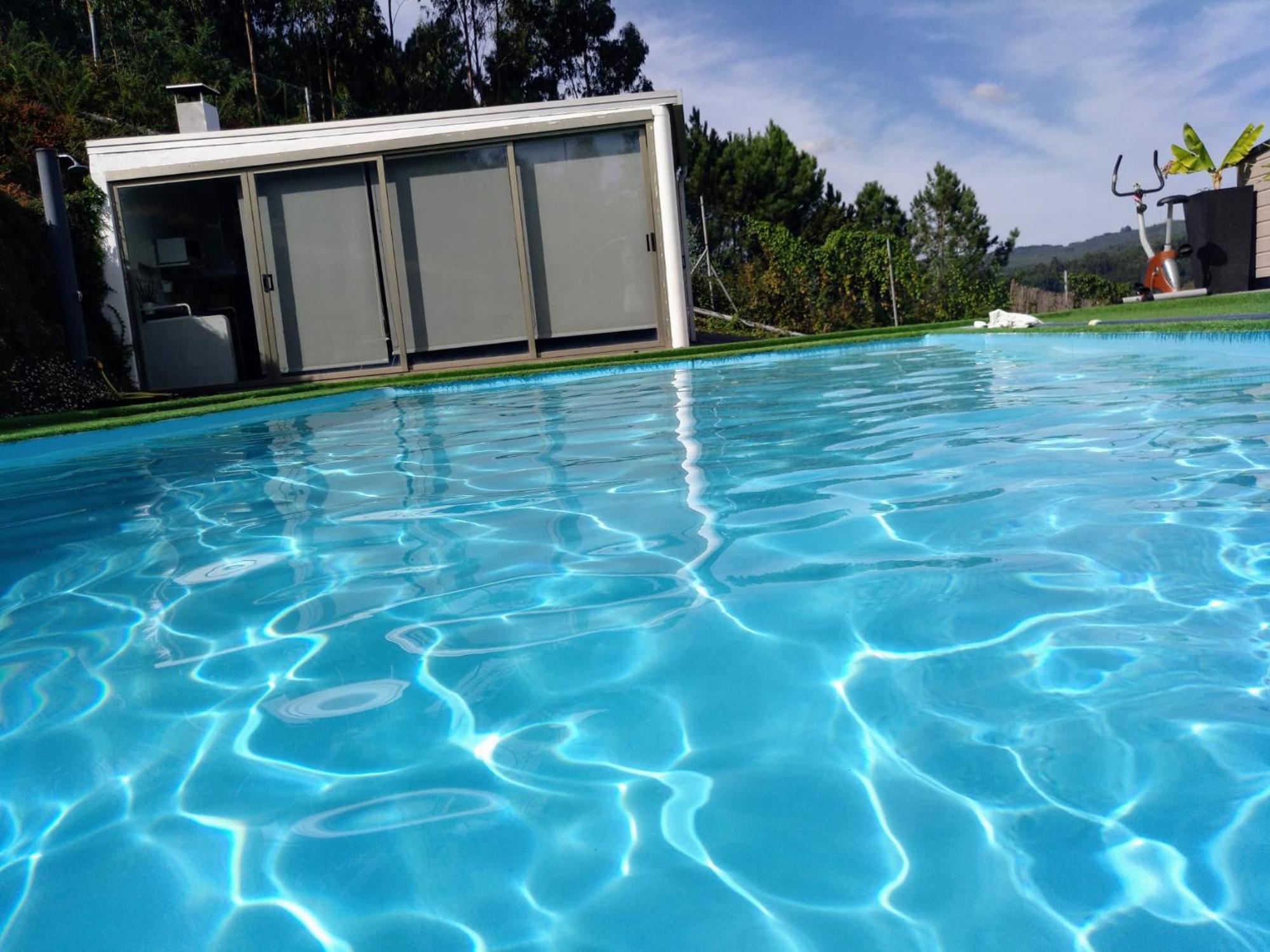 Апартаменты Casa Rocha Velha Con Terraza Y Piscina Particular Сантьяго-де-Компостела Экстерьер фото